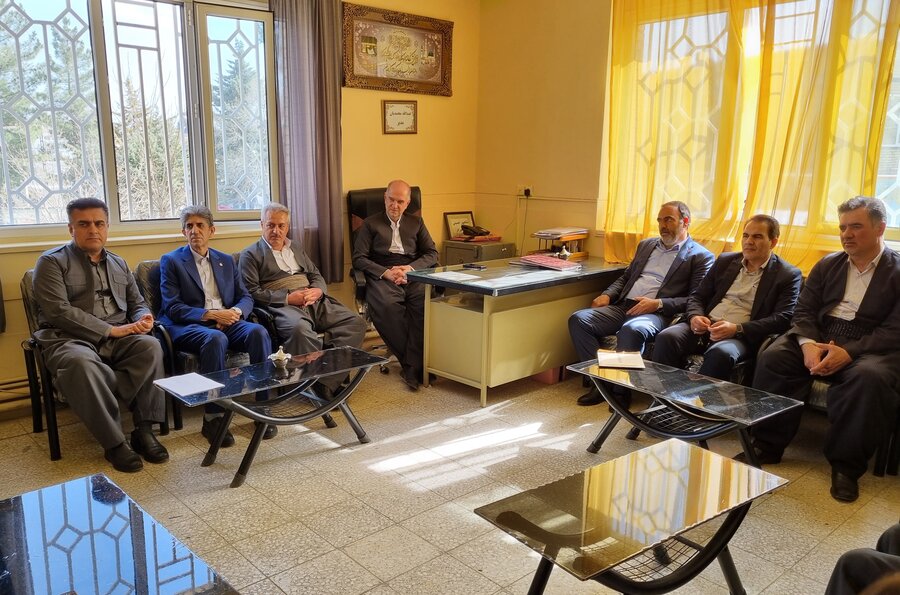 دیدار با مددجویان جوانرود