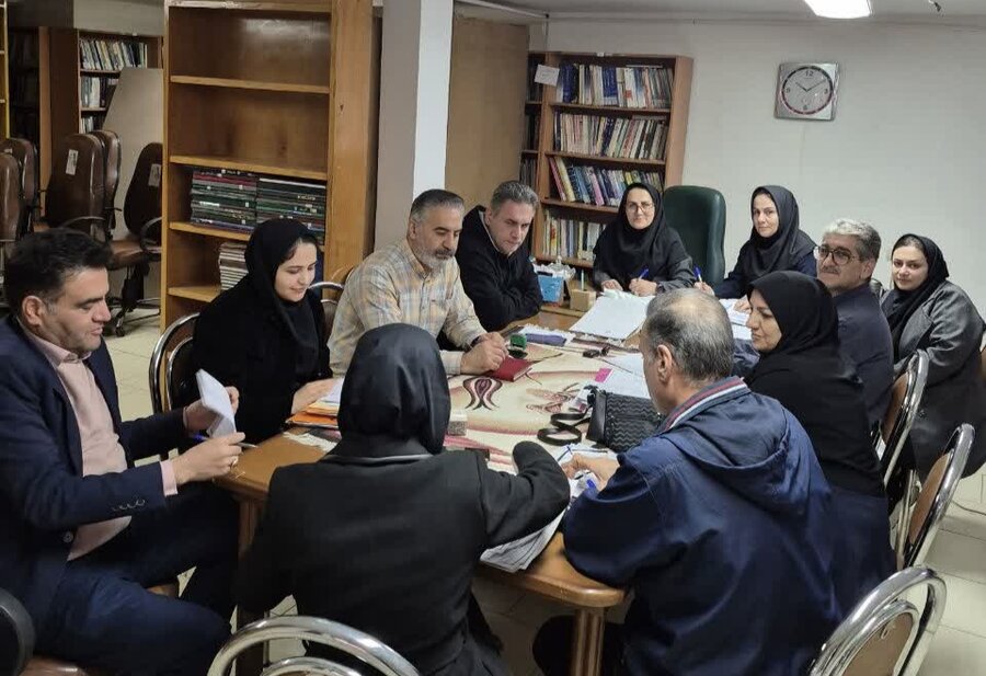برگزاری جلسه کمیته تخصصی توانبخشی در بهزیستی استان همدان