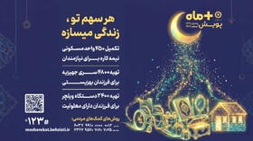 رونمایی از پویش مثبت ماه بهزیستی؛ کمک‌های مردمی برای تامین مسکن، جهیزیه و ویلچر نیازمندان