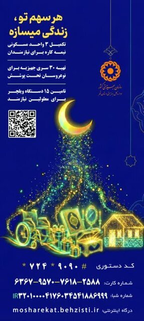 اجرای دو پویش «مثبت ماه» و «نذر نان» برای کمک به مددجویان قمی در ماه رمضان
