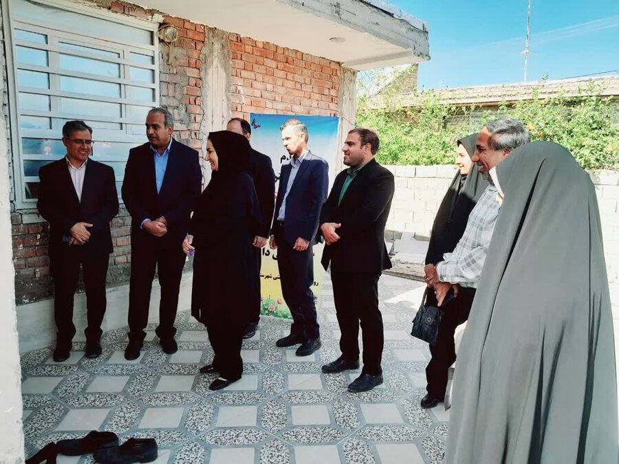 ۷ واحد مسکن مددجویان بهزیستی در عنبرآباد افتتاح شد