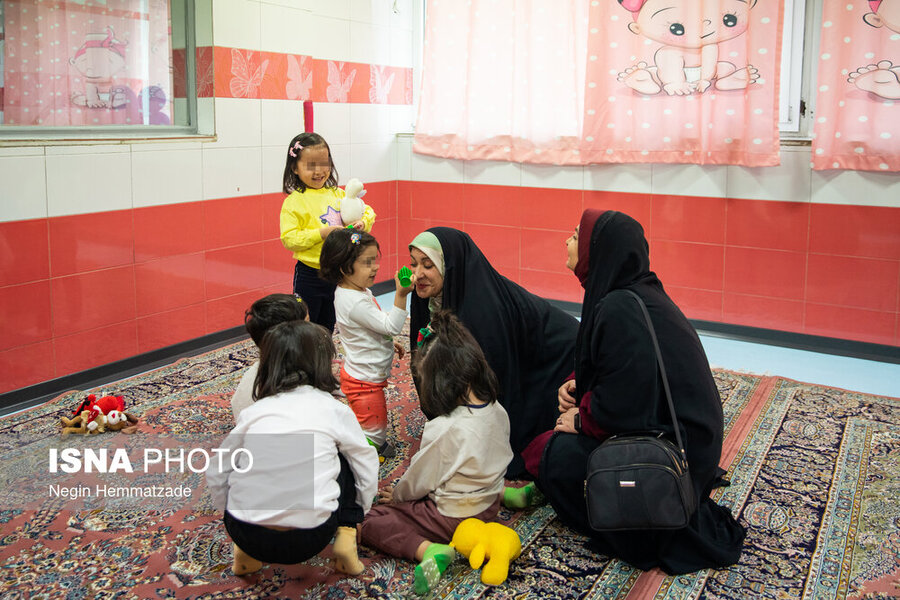 ضیافت افطاری بهزیستی در شیرخوارگاه آمنه