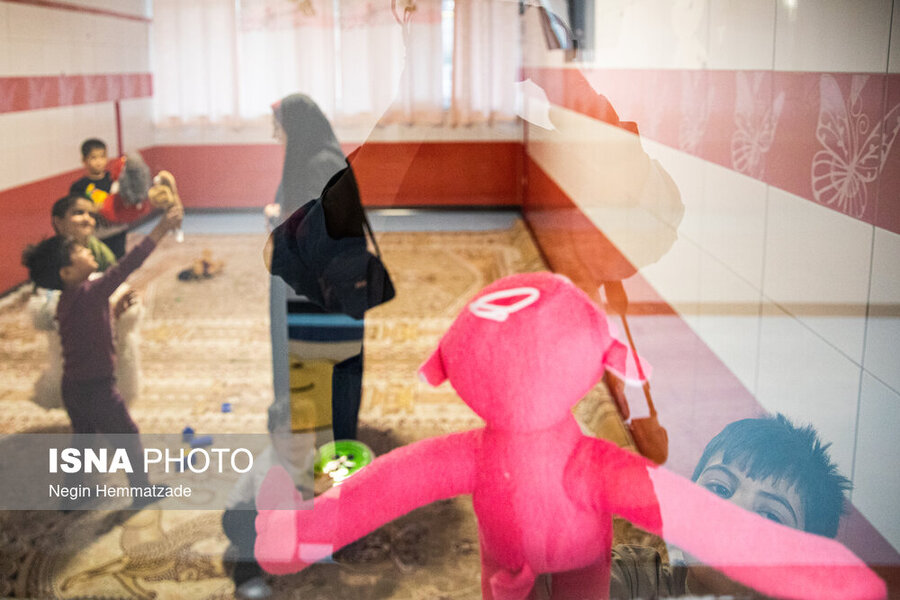 ضیافت افطاری بهزیستی در شیرخوارگاه آمنه