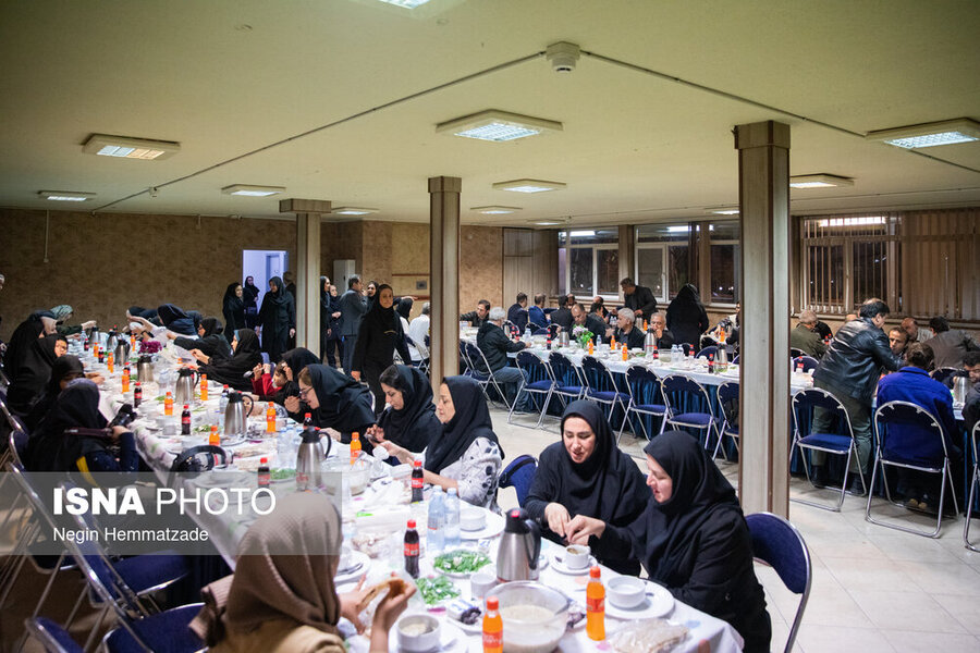 ضیافت افطاری بهزیستی در شیرخوارگاه آمنه