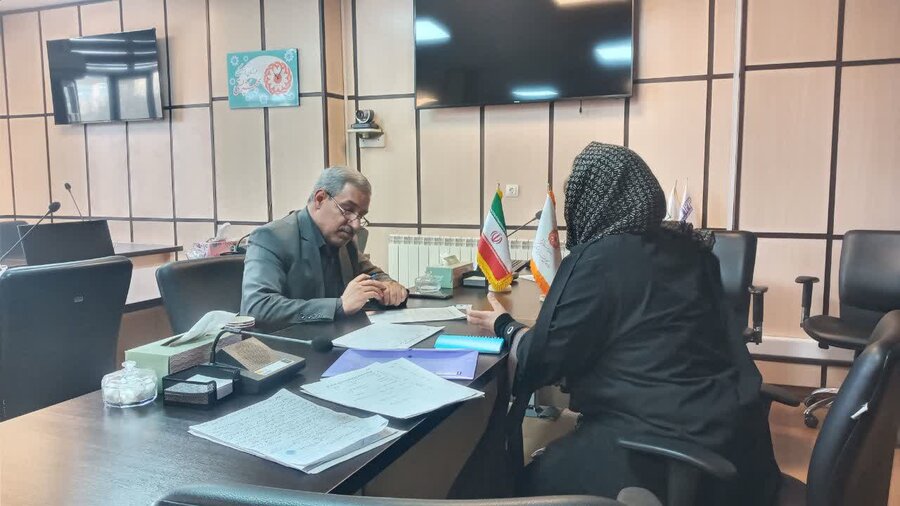 دیدار چهرهبهچهره مدیرکل اداره کل بهزیستی استان کردستان با جامعه هدف