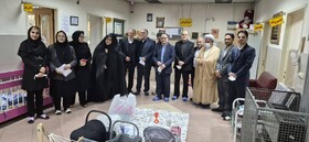 بازدید مدیرکل اموراقتصادی و دارایی گیلان و هیئت همراه از شیرخوارگاه مهر رشت