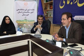 جلسه شورای ساماندهی امور سالمندان خوزستان با تأکید بر توسعه برنامه‌های محله‌محور برگزار شد