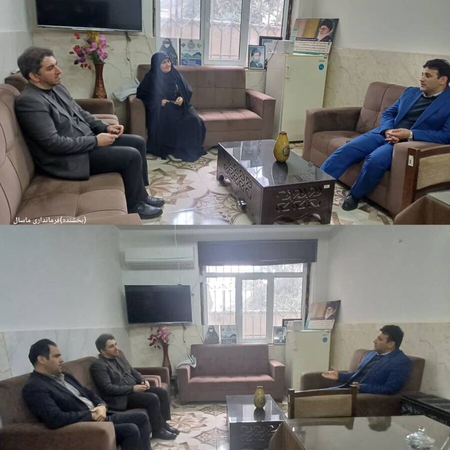 ماسال / حضور سرزده فرماندار شهرستان در اداره بهزیستی به منظور بررسی نحوه خدمات‌رسانی 