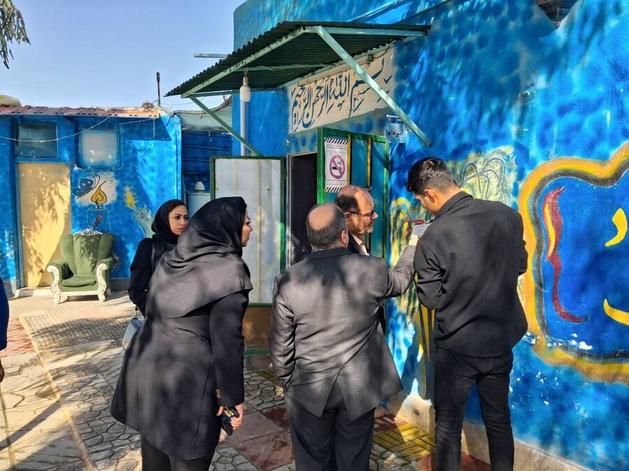 پیشوا | مسئولان بهزیستی شهرستان از کمپ ماده ۱۵ «امید به زندگی پیشوا»