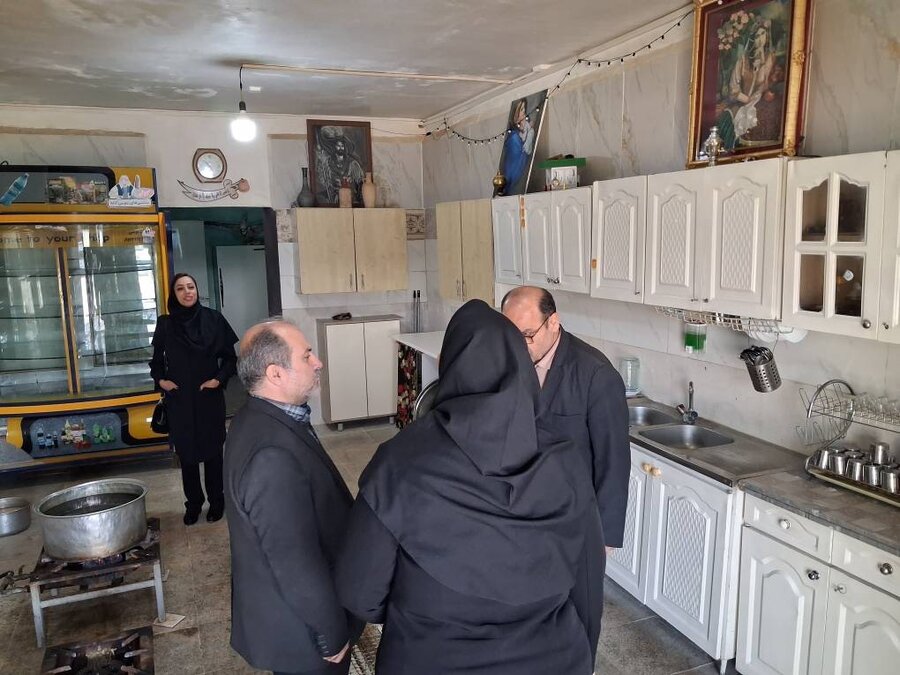 پیشوا | مسئولان بهزیستی شهرستان از کمپ ماده ۱۵ «امید به زندگی پیشوا»