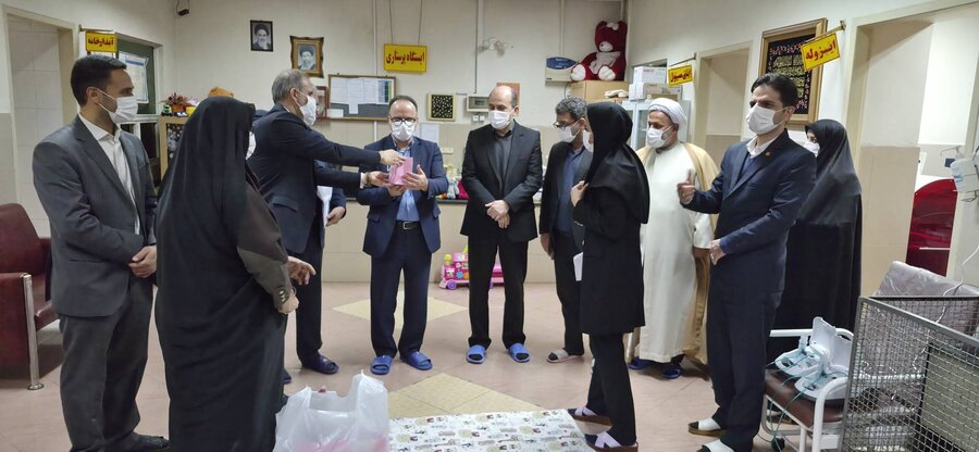 بازدید  ازشیرخوارگاه مهر رشت