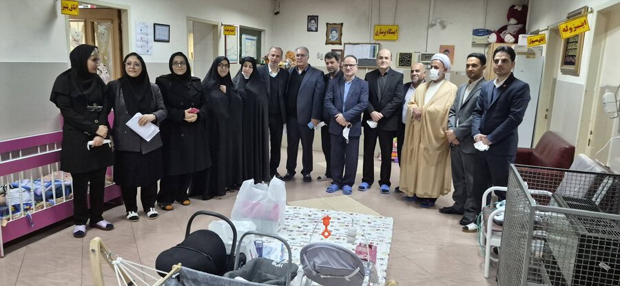 بازدید  ازشیرخوارگاه مهر رشت