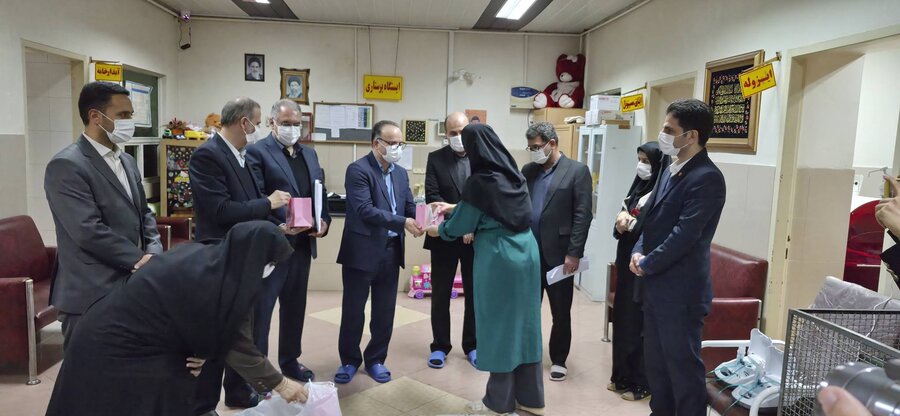 بازدید  ازشیرخوارگاه مهر رشت