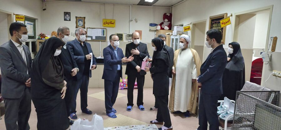 بازدید  ازشیرخوارگاه مهر رشت