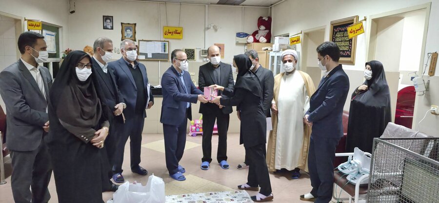 بازدید  ازشیرخوارگاه مهر رشت