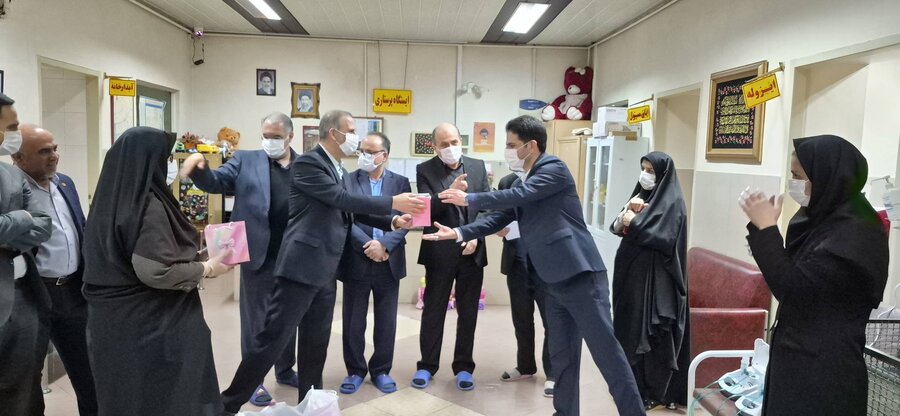 بازدید  ازشیرخوارگاه مهر رشت