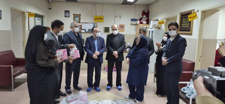 بازدید  ازشیرخوارگاه مهر رشت