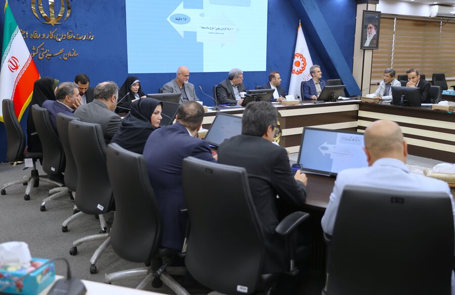 سی امین جلسه شورای تحول سازمان بهزیستی