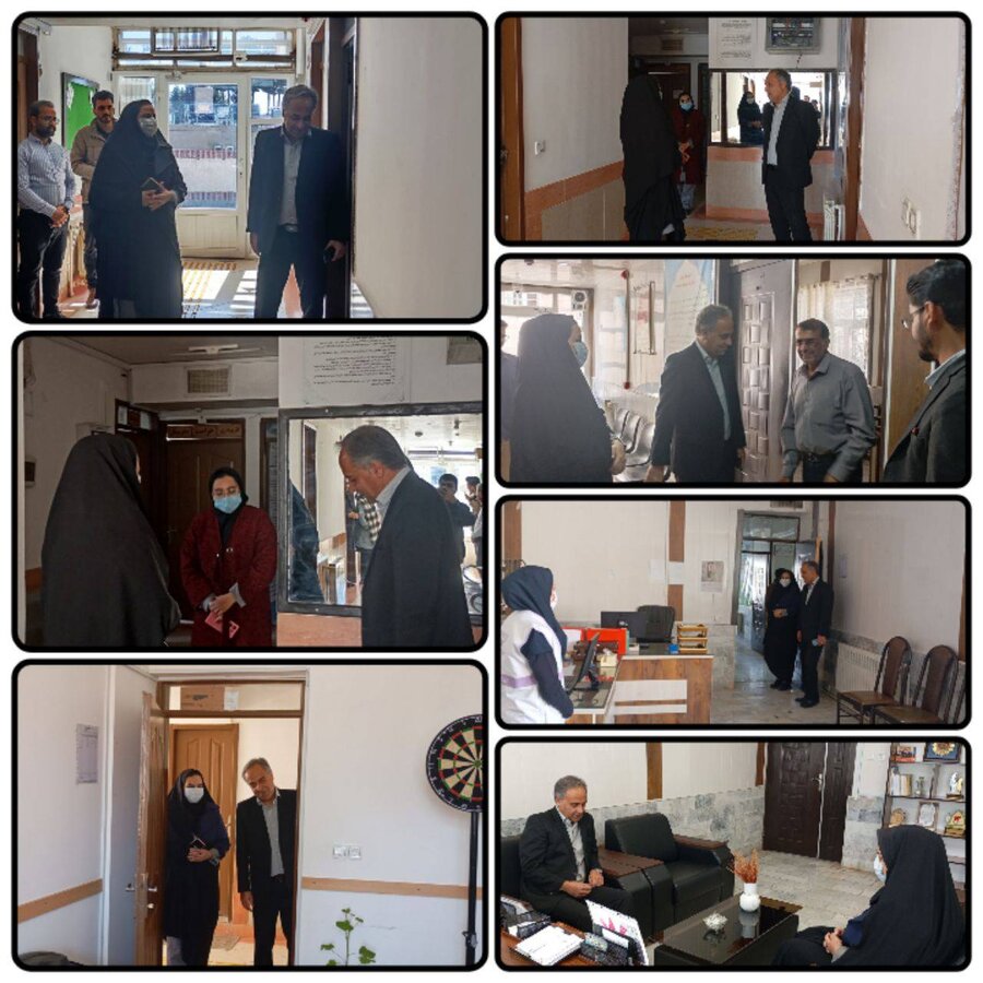 بازدید معاون توسعه و منابع اداره کل بهزیستی استان از اداره بهزیستی شهرستان سربیشه