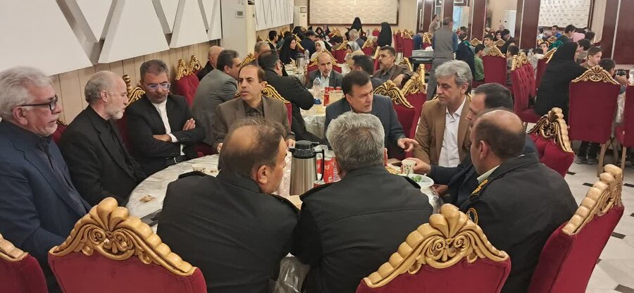 برگزاری مراسم ضیافت مهربانی افطار فرزندان بهزیستی با حضور مسولین قم