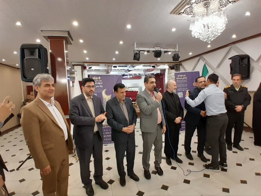 جشن رهسپاری دو نفر از فرزندان بهزیستی قم