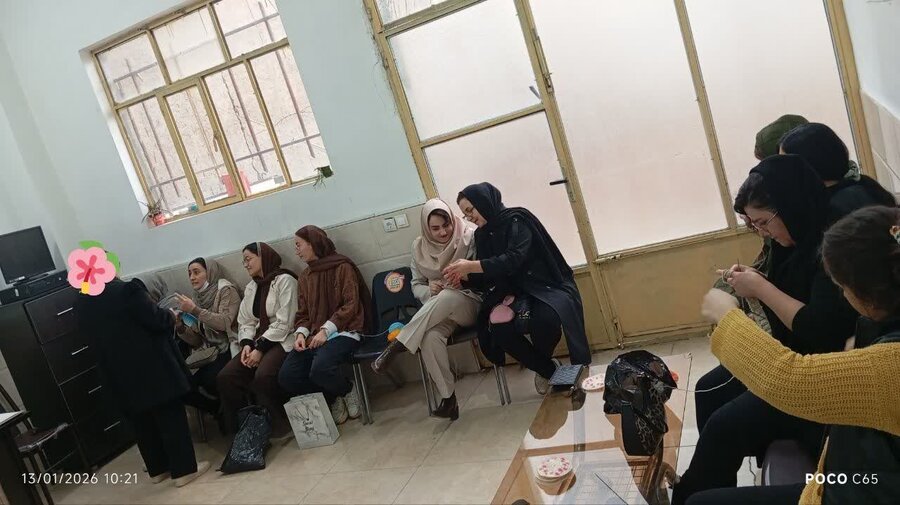 برنامه حمایتی یک ماهه برای توانمندسازی اقتصادی بانوان در محله بهارستان سقز برگزار شد