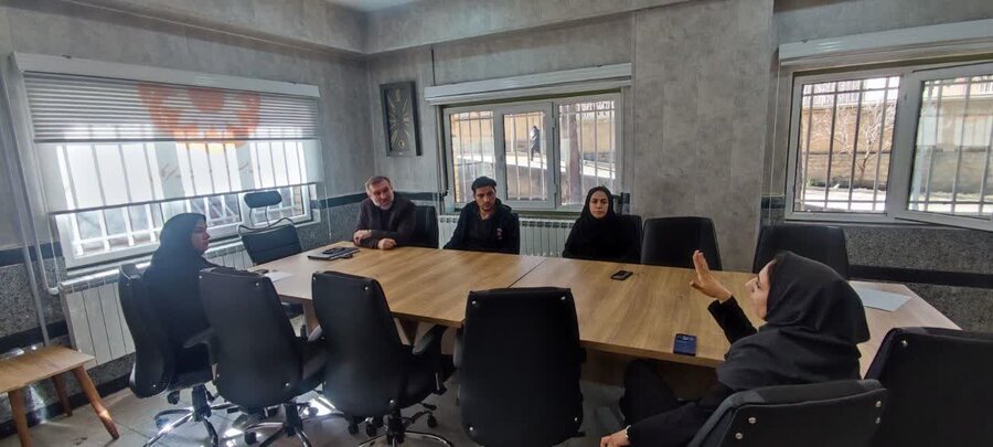 بازدید مدیر حراست بهزیستی استان از شهرستان تویسرکان