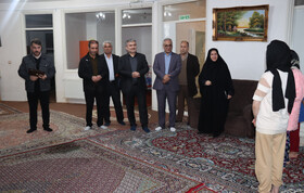 بازدید بازرس کل استان اردبیل از مؤسسه خیریه شکوفه‌ها