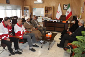 دیدار مدیرکل بهزیستی استان اردبیل با مدیرعامل جمعیت هلال‌احمر استان