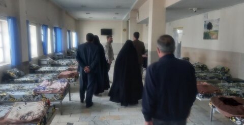 ساوجبلاغ | بازدید مسئولان قضایی از مرکز اعصاب و روان ماژین مهر هشتگرد