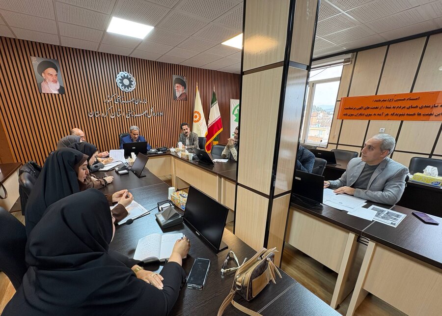 جلسه شورای معاونین اداره کل بهزیستی استان کردستان برگزار شد