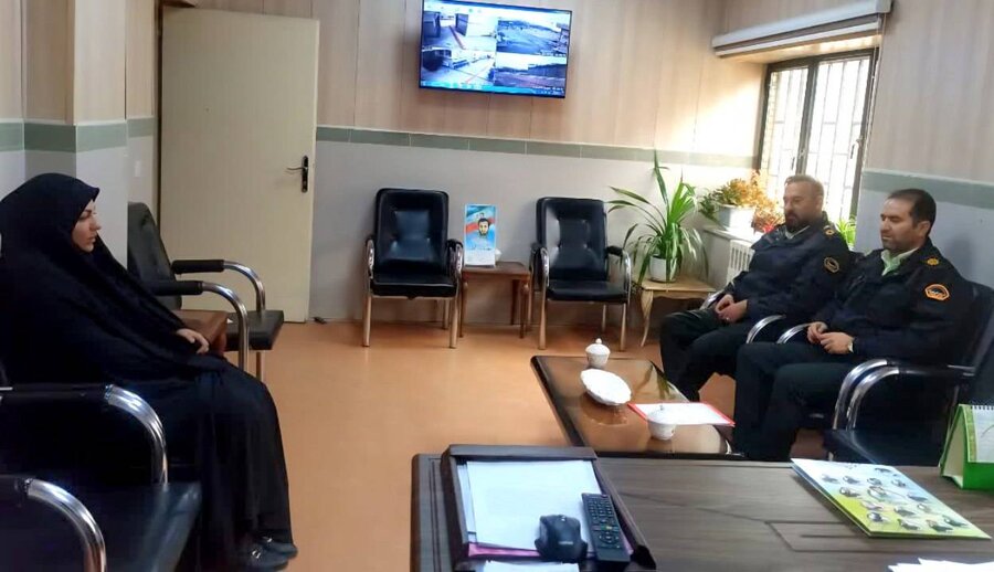 برگزاری جلسه تعامل بهزیستی شاهین‌دژ با معاونت وظیفه عمومی شهرستان