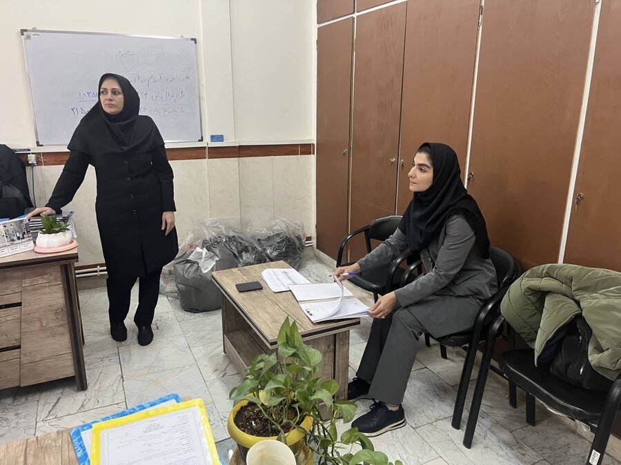 قرچک I بازدید استانی از طرح غربالگری سلامت جسمی زنان سرپرست خانوار تحت حمایت