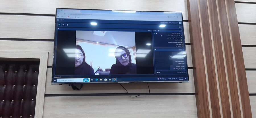 جلسه‌ سرپرست امور توانبخشی و کارشناسان حوزه توانبخشی بهزیستی فارس با مدیر کل و کارشناسان دفتر روزانه و توانپزشکی بهزیستی کشور