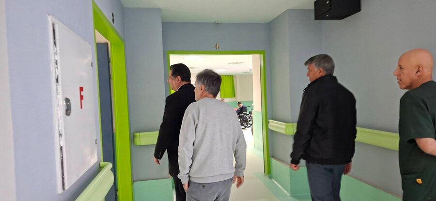 پردیس | بازدید رئیس اداره بهزیستی از مرکز بهشت امام رضا