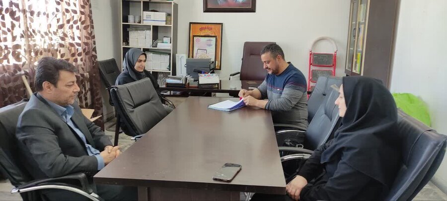 بازدید کارشناسان بهزیستی کبودراهنگ از مرکز باب‌الحوائج و بررسی روند خدمات‌رسانی