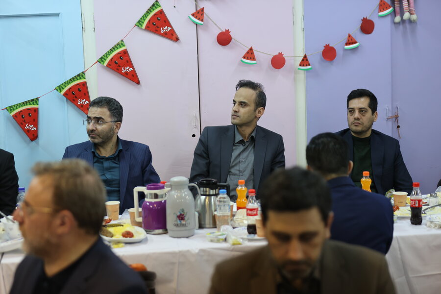 مراسم افطاری  اموال تملیکی مرکز نارمک