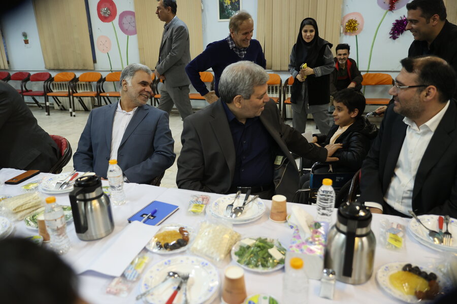 مراسم افطاری  اموال تملیکی مرکز نارمک