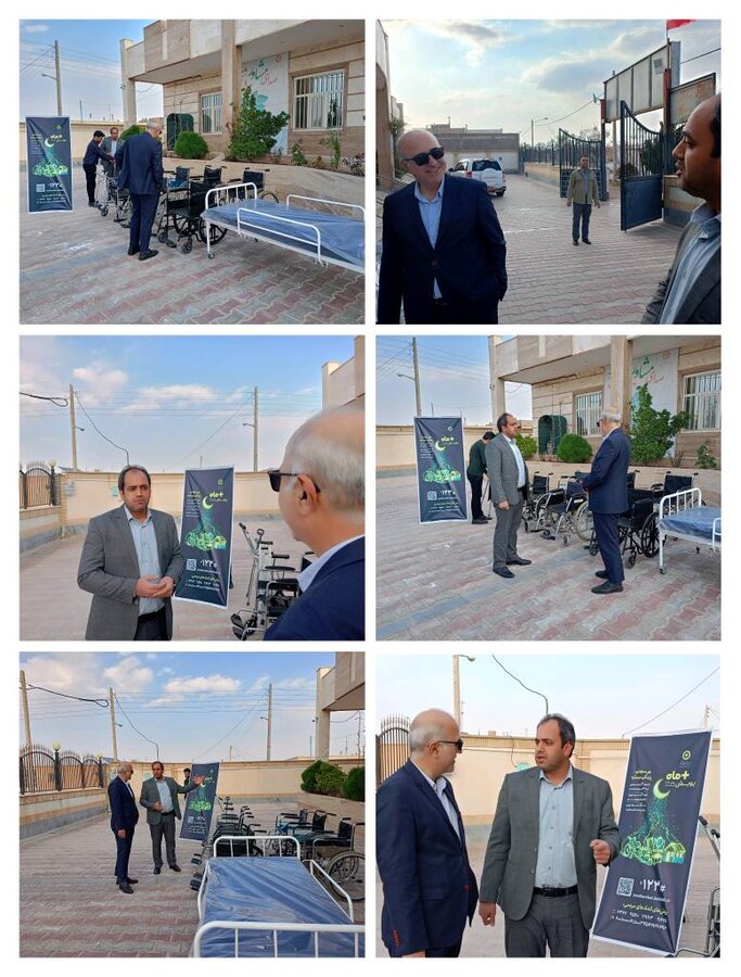 تهیه لوازم کمک‌ توانبخشی به ارزش ۵۰۰ میلیون ریال با مشارکت‌های مردمی