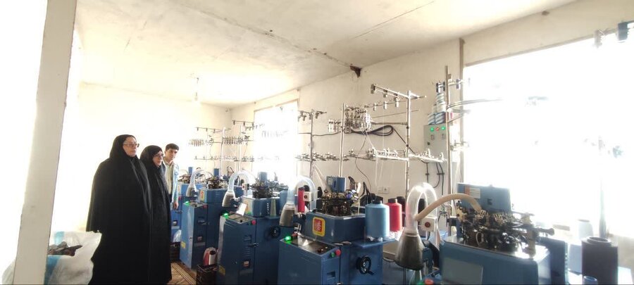 پایش میدانی طرح اشتغال‌زایی بهبودیافتگان در روستای پرورق کبودرآهنگ