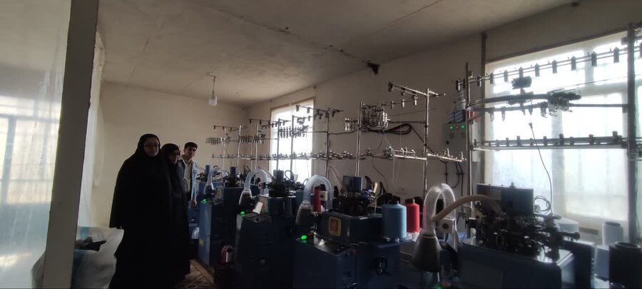 پایش میدانی طرح اشتغال‌زایی بهبودیافتگان در روستای پرورق کبودرآهنگ