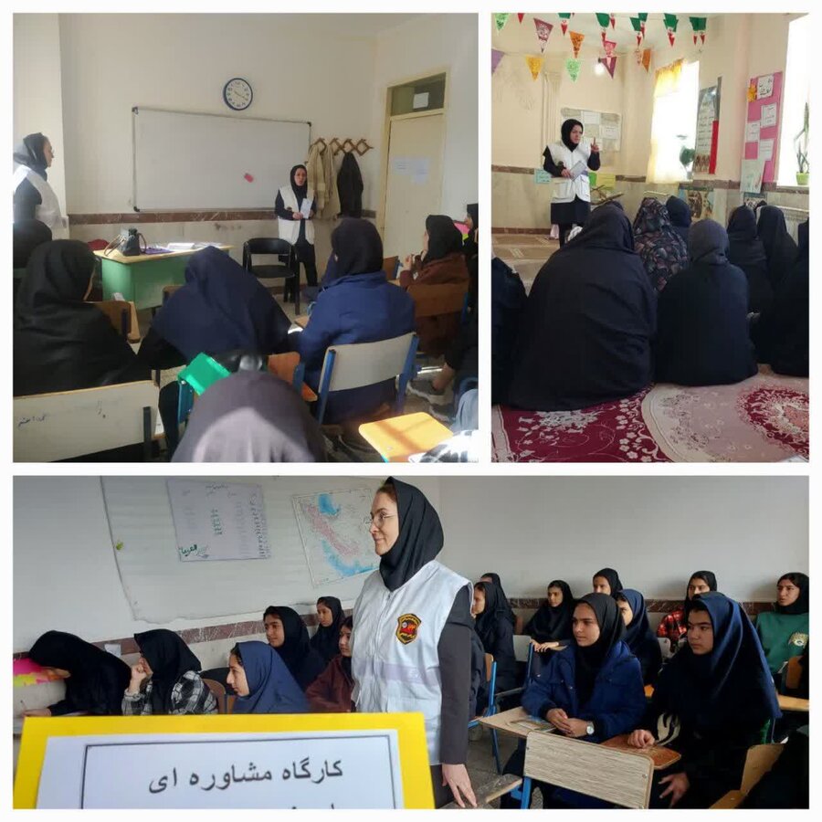 برگزاری کارگاه آموزشی کنترل خشم و پیشگیری از خشونت خانگی در روستای گندوز رزن