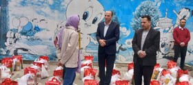 توزیع ۸۰ بسته معیشتی بین خانواده های فرزندان کار در ارومیه