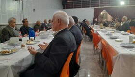 خیّرین میاندوآبی روزه خود را در کنار فرزندان خانه گلستان ارم افطار کردند