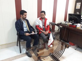 پیگیری امور درمان مددجویان و توانخواهان تحت پوشش بهزیستی در دیدار با جانشین جمعیت هلال‌احمر طبس