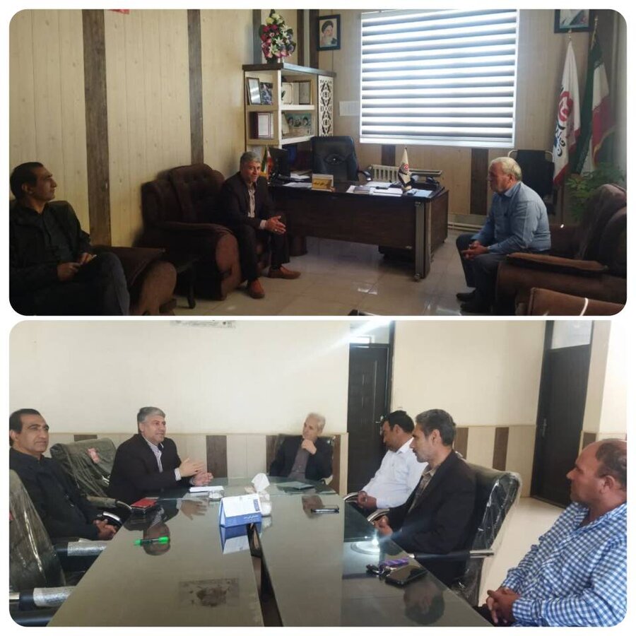  تبیین برنامه های ماه مبارک رمضان و 

دیدار با اعضای شرکت رانندگان واتاق اصناف قاین