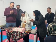 گرامیداشت روز دختر در مرکز حرفه‌آموزی معلولین ژیهات کامیاران 