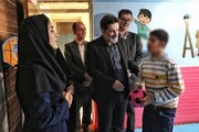 گزارش تصویری | بازدید مدیرکل بهزیستی استان همدان از مرکز آموزشی و توانبخشی اتیسم «روزنه»
