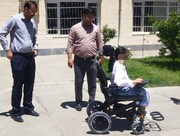 هدیه‌ای برای زندگی مستقل‌تر؛ تحویل ویلچرهای برقی به جامعه هدف بهزیستی مهاباد