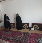 زهک | بازدید ریاست بهزیستی شهرستان از منزل زنان سرپرست خانوار تحت پوشش 